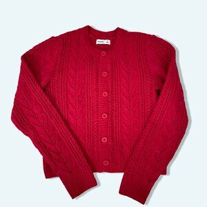 Hollister Comfy Cloud Cable-Knit Cardigan